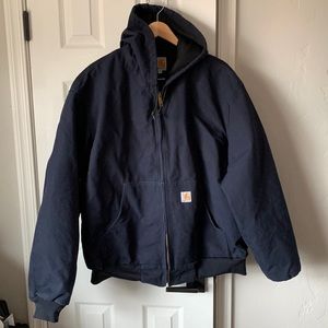 Carhartt work jacket J140 Navy Blue